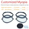 Acessórios para Oculus Quest 2 Lens Myopia lente magnético óculos anti -azu -azul Lentes de prescrição de proteção de desmontagem rápida VR