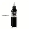 Encres de tatouage 1PCS Black Ink Professional Pigment Painting Supplies Supply pour l'art corporel durable