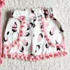 Kledingsets Wild Child Cute Baby Girls Summer Fashion Kids Kleding Outfits Korte mouw T -shirt Shorts Set Hoge kwaliteit