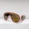 Sonnenbrille hochwertige Persönlichkeit Vintage Acetat Multicolor für Frauen schwarze Markendesignerin Sommer -Frauenparty Übergröße