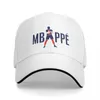 Ball Caps km mbappes Футбольный футбол персонализированный бейсбольный унисекс Кокетт четыре сезона хип -хоп тряпки