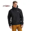 Jacke Outdoor Reißverschluss wasserdichte Jacken Trendy Luxus Herrenjacke Q8el