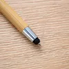 10-100pcs Bamboo Multifonctional Touch Pen personnalisé Ballpoint Penns Supplies Business Business Baptist Gift 240507 Pens