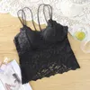 Camisoles Tanks Lady Sexy Underwear Sling Tank-Top Top Top Outor Uster Base Gathering Bra Breasping Beauty Back Back