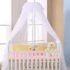 Rede de berço para bebê Summer Baby Room Baby Mosquito Cama de bebê Round Round Lace Dome Mosquito Rede de Rede de Berço Infantil Redes 240506
