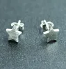 2019 Novo Fashion Plated 925 Brincos de prata esterlina Desenho de brincos de estrela fosada para mulheres/amantes Brincho Jóias 15Pairs7317045