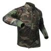 Vestes de chasse Veste de coton tactique pour hommes étanche à camouflage ultralais