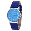 Blue Light Neutral Dames Watch Fashion Mens Belt Quartz Gift Table