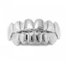 Hip Hop Cool dentes de dentes de ouro Domineering Dental Grills Moda de dentes Grillz Jóias de aço de titânio6551617