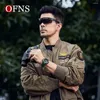 Wristwatches OFNS Top Brand Men's LED Digital Wrist Watches Military Waterproof Outdoor Sports Chronograph Electronic Analog Quartz Clock