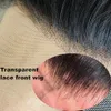 Braziliaanse haar lichaamsgolf pruik met babyhaar voorgeplukte gebleekte knopen blinghaar remy 13x6 transparante kant frontale pruik 240508