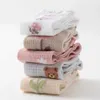 Kinder Socken neue Sommer -Baby -Mädchen Socken süße florale weiche Baumwolle elastische Farbnetz Neugeborenen Socken Knie hohe lange Kleinkind -Mädchen Socken