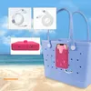 Bolsa de armazenamento de telefone para celular de silicone Acessórios para saco de buracos de praia