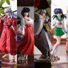 Action Toy Figures 18cm anime Inuyasha Figur Inuyasha Kiky Sesshoumaru Higurashi Kagome PVC Action Figur Toys Collectible Model Toy Gift T240506