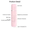 Home Beauty Instrument InFace ultrasonic skin scrubber for cleaning blackheads cavitation removal facial massager beauty and care equipment Q240507
