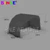 wholesale Multi-function oxford black giant inflatable stage tent air roof cover for music festival party events