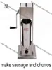 Uso comercial 5L de aço inoxidável manivela de manivela vertiacal e churros Maker Machine7563687
