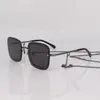 Sonnenbrille Metallkettenrahmen Quadrat mit abnehmbaren Einzelhänge von 278y