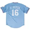 Jerseys de baseball cousus vintage 16 Bo Jackson 5 George Brett Baseball Jerseys