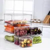 Garrafas de armazenamento 4pcs geladeira recipientes de alimentos