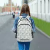 Rugzakken nieuwe rugzak alpaca print reflecterende schooltassen voor meisjes kinderen rugzakken voor school tieners reisboektas rugzak vrouwen