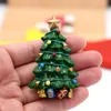 3pcsfridge Magnets смола холодильник магнит рождественская шляпа рождественская елочка наклейки на стикеры 3d творческие рождественские подарки олень