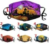 Masque DHL Halloween pour enfants adultes masques de Noël mode 3D Impression antidéstable masque lavable Shiping6816443