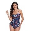 Nouveau 2024 Split Sexy Imprimer grand maillot de bain Tankini