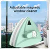 Ferramentas para limpador de janelas Magnetic Wiper Housed House Brush Double Limping Tool Lasher 240508