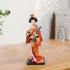 Ethniques japonais Geisha Dolls Folk for Home Tabletop Decoration Statuette Japanese Doll Ornements Decor Girl 240507