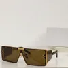 Designers rectangular frame sunglasses heavy metal frame polarized light sunglasses radiation resistant outdoor beach BP102 BP103 neutral high end sunglasses