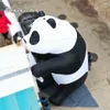 Publicidade personalizada por atacado Modelo de animal inflável Panda 6m 20 pés Altura Gianting Panda para zoológico e Decoração de parques de diversões