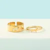 Кластерные кольца Чендлер из нержавеющей стали на заказ ювелирные украшения альтернативные обручальные свадебные лабрадоры подарок