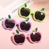 Lunettes de soleil Enfants Lunettes de soleil belles formes de fruits verres de soleil marques Designer Kids Boys Eyewear Outdoor Goggles Decoration For Gadons OCULOS