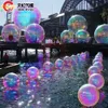 Navire gratuit gonflable miroir balle gonflable miroir sphères miroir ballon pour la fête de la fête