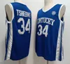 Колледж NCAA Kentucky Wildcats Basketball Jersey 15 Sheppard 34 TSHIEBWE 44 IVISIC.CUSTOM любое имя Свяжитесь с нами.