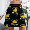 Skirts Cheese Lover Gift - Take It Easy Let's Get Get Cromy Mini Jirt Summer Robe Summer Robe