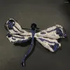 Brooches Insect Copper With Cubic Zircon Dragonfly Brooch Fashion Women Jewelry Blue Red Color