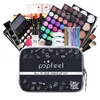 PopFeel Makeup Kit allt i en full ansiktsmakeup Set Eye Shadow Lip Gloss Eyeliner Makeup Borstar Cosmetics Bag Makeup Products 240508