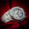 Designer Audemar Pigue Watch Royal Oak Apf Factory Offshore Diver 42mm White and Blue 15710st Oo A010ca.01