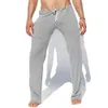 Pantaloni da uomo pantaloni da uomo pantaloni estivi fitness jogger sportivi pantaloni di colore solido color abbigliamento da yoga unisex abbigliamento da uomo sciolto pantaloni sportivi j240507