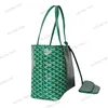 Klassieke Tote Bag Dames Designer Beach Tas Grote shopper Handtassen Gaat grote tuincapaciteit kleurrijke schoudertas lederen vrouwen groene portemonnee totes kaarten pocket