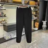 Najwyższe poziomy Buurberlyes designerskie spodnie dla kobiet mężczyzn luksusowe czarne koniki warty swobodne dzianinowe spodnie sportowe 8064432 z oryginalnym logo