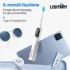 USMILE P10 Pro P10 Sonic Electric Tooth щетка 180 дней на срок службы батареи IPX8.