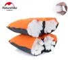 Oreiller gonflable automatique Ultra Light Pliage Sponge compact Pillow Blow Outdoor Travel Will Camping Pillow 240423