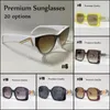 プレミアム品質の女性の手紙ファッションサングラスとギフトボックスの夏のサングラス