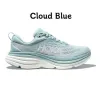 Spedizione di scarpe estive gratuite Kah One Running Scarpe Clifton 9 8 X2 Cloud Blue Summer Cylamen Uomini da donna Allenatori per esterni 36-45