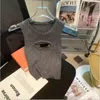 Women Tank Top Knits tee designer broderi stickad väst sport andas bomull yoga väst toppar tretton förverkliga stolta bärhjälp algebra matematik juli tisdag