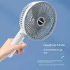 Ventilateur de clip portable USB USB Rechargeable 3-Gears Wireless Electric Handheld Fan Clip Clip Ordingul Fentilling For Camping Desktop Office 240507