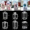 Gift Wrap 10pcs Clear PVC Box Packing Wedding/Christmas Favor Cake Chocolate Candy Apple Event Transparent Box/Case Wholesale